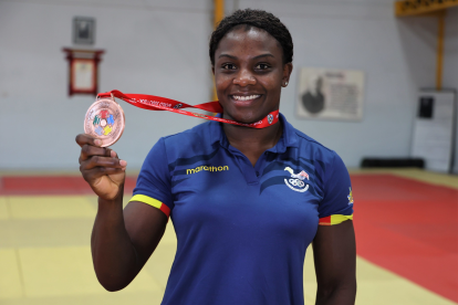 Vanessa Chala es la judoca ecuatoriana que representará en los Juegos de París 2024