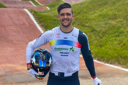 El representante del BMX Alfredo Campo competirá en sus terceros Juegos Olímpicos