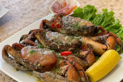 El año pasado se presentaron diferentes platos en el festival del Cangrejo rojo.