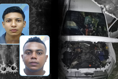 Los dos cuerpos presentaban disparos en el tórax y en la cabeza.
