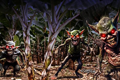 Quienes aseguran haber escuchado o visto de lejos a los duendes, aseguran que estos trabajan y han hecho mejorar las plantaciones.