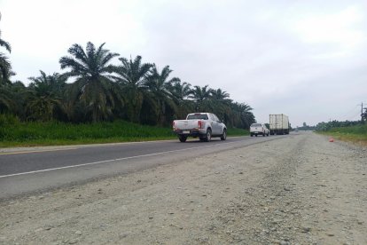 En un tramo de la carretera de Quevedo se han reportado varios asaltos.