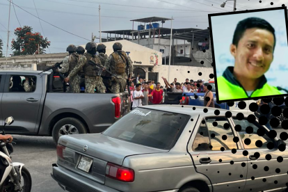 El cabo de la Comisión de Tránsito del Ecuador, José Antonio Pilaló Molina, fue baleado afuera del destacamento donde laboraba.