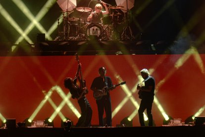 La banda bogotana dio su show en Guayaquil.