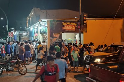 El afectado estaba dentro de este local cuando llegaron a matarlo.