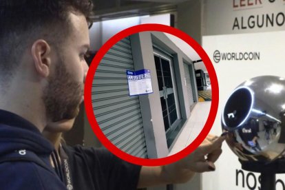 Cerraron oficina de Worldcoin en Guayaquil.