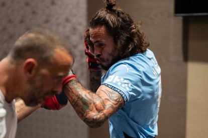 Chito Vera, en sus semanas de preparación para el combate de este 3 de agosto.