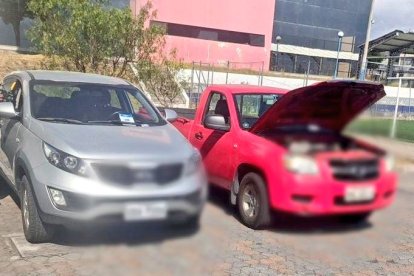 Estos vehículos fueron recuperados durante operativos de control por la Policía Nacional del Ecuador, en el norte de Quito.