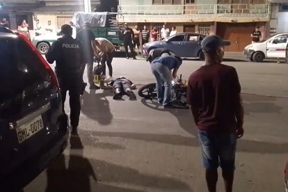 Este acto de brutalidad ocurrió en las avenidas Guayaquil y Libertad, en Esmeraldas.