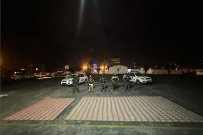 La Policía allanó una finca ubicada en el sector de “Limones.