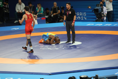 Andrés Montaño fue superado en los octavos de final en París 2024