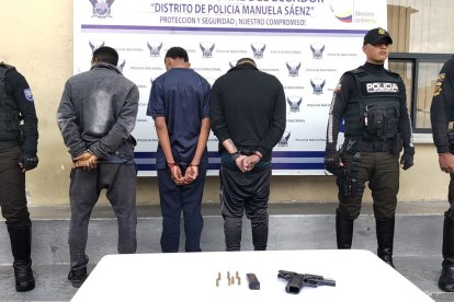 Los sujetos fueron detenidos luego de una persecución