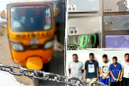 Los cinco detenidos son de nacionalidad ecuatoriana, de acuerdo con información policial.