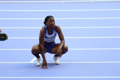 Maribel Caicedo fue la segunda en el repechaje de 100 metros vallas en parís 2024