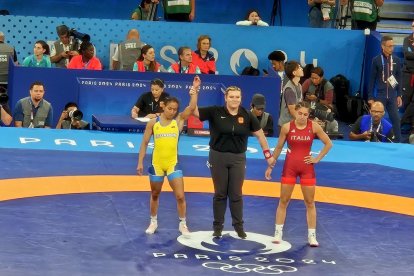 Luisa Valverde venció a Aurora Russo de Italia en París 2024