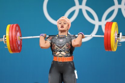 Neisi Dajomes logra el bronce para Ecuador.