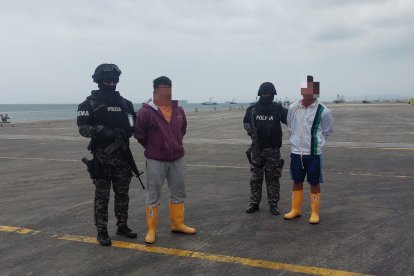 Los atraparon con una tonelada de droga.