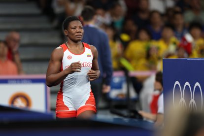Génesis Reasco ganó su combate del repechaje y peleará por la medalla de bronce.