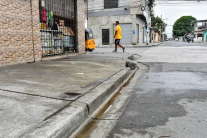 En esta esquina del Guasmo sur ocurrió la balacera.