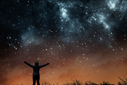 el 85 % de los seres humanos no puede ver las estrellas.