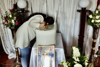 La mañana de este miércoles se cumplió velatorio del angelito.