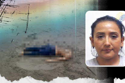 Como Johanna Zumba fue identificada la mujer hallada en el mar.