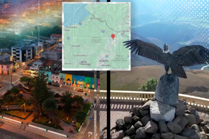 En una feria se exponen los emprendimientos turísticos del cantón Mira.