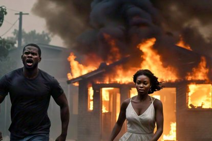 La mujer ayudó a su pareja a huir de la escena del crimen