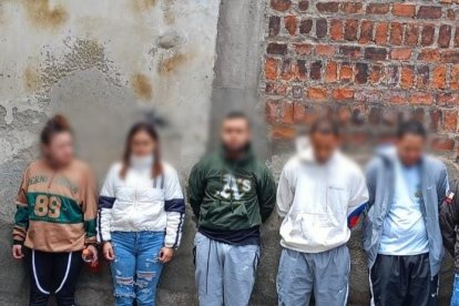 Los Luisitos fueron capturados en Carchi