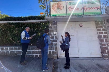 Un ancianato funcionaba con LUAE de licorería.