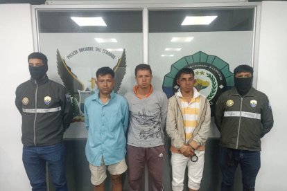 Los detenidos en Manabí y El Empalme son investigados por desaparición involuntaria y tenencia de armas no autorizada