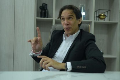 Pedro Granja, precandidato por el Partido Socialista Ecuatoriano (PSE).