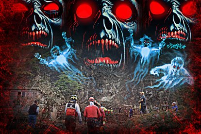 Las supuestas apariciones son un tema de conversación y misterio en la zona cero de esta parroquia de Baños de Agua Santa.