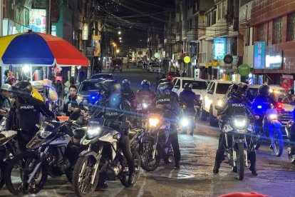 Las operaciones se han concentrado en este sector considerado conflictivo, ubicado en el sur de Quito.