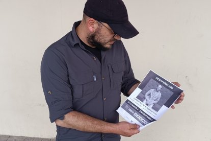 Sebastián Franco, yerno del adulto mayor, informó sobre las circunstancias en que habría desaparecido.