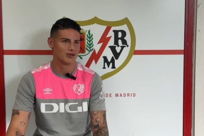 James Rodríguez jugará una temporada con Rayo Vallecano
