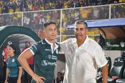 Miguel Parrales y Santiago Escobar
