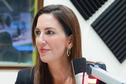 La ministra de Educación, Alegría Crespo.