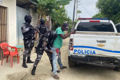 La Policía ejecutó acciones en Esmeraldas.