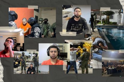 Alias Boris fue detenido en el cantón El Empalme, en una lujosa mansión, cuando festejaba su cumpleaños 29.