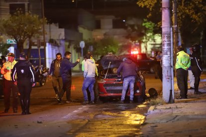 Este carro fue adecuado con dos tanques de gas, según las pericias que se realizaron.