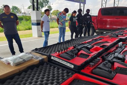 En Sucumbíos fueron detenidos ocho de los 17 implicados con Comandos de Frontera.