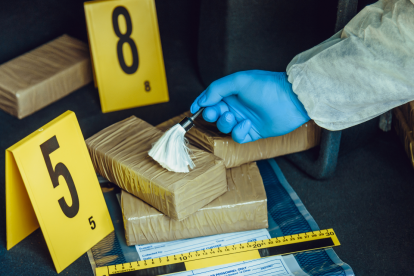 Referencial: la droga decomisada en El Oro estaba repartida en bloques.