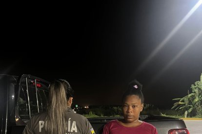 La mujer se escondía en una casa de Machala, en El Oro.