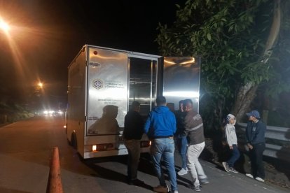 Medicina Legal hizo el levantamiento de cadáver.