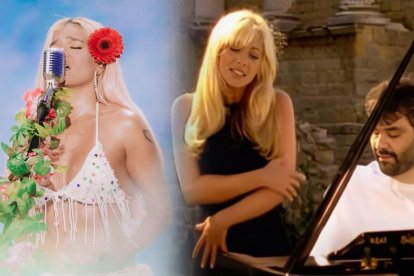 Marta Sánchez, la voz femenina original de la canción, defendió a la Bichota y le respondió a todos los ‘haters’.