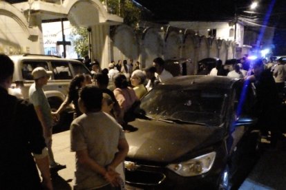 En la morgue de Daule hicieron la inspección a las víctimas.