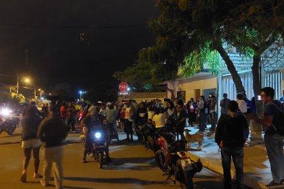 Los pobladores del barrio de Muey demandaban justicia.

ag - periodista
ag - granasa