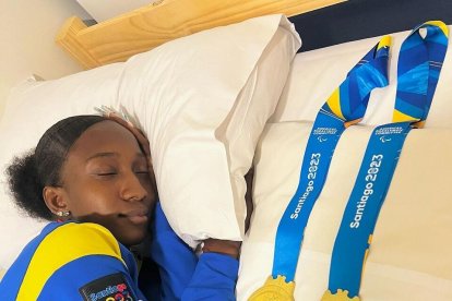 Kiara Rodríguez es una de las más destacadas atletas paralímpicas de Ecuador.