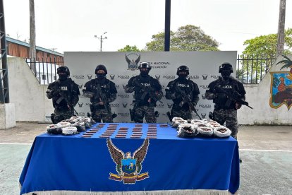 El operativo fue llevado a cabo por el Grupo Especial Móvil Antinarcóticos (GEMA).